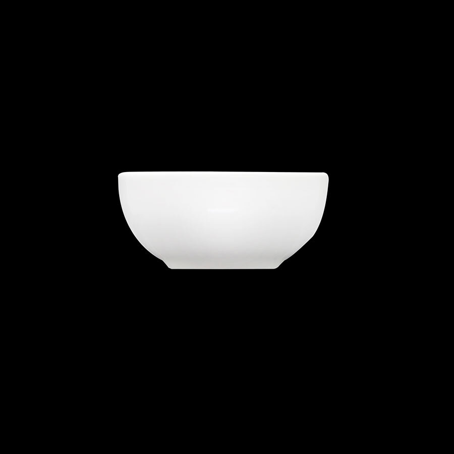 Crème Monet Vitrified Porcelain White Round Dip Bowl 5.6cm 1oz