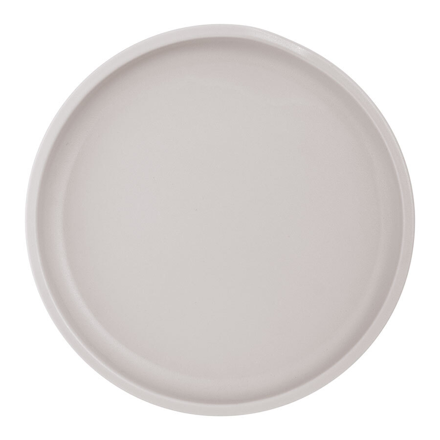 Creative Copenhagen Melamine Matte White Round Plate 170x25mm