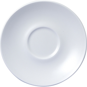 Churchill Vellum Vitrified Porcelain White Round Saucer 15.6 cm