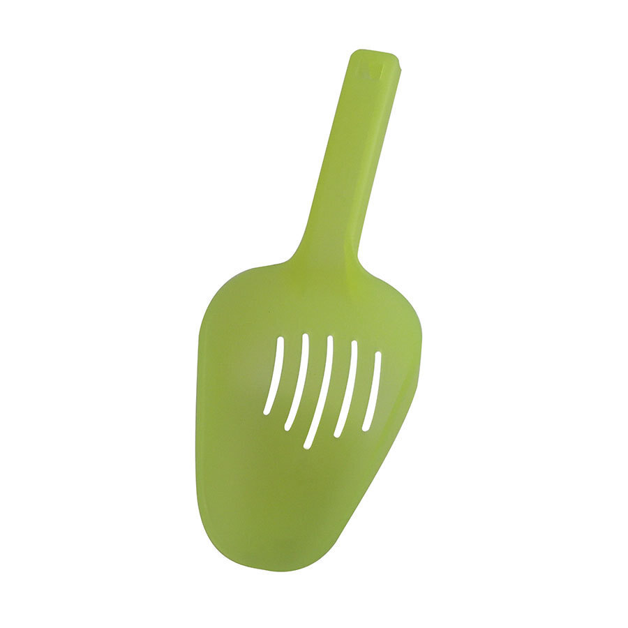 Slotted Ice Scoop Plastic Green 10oz