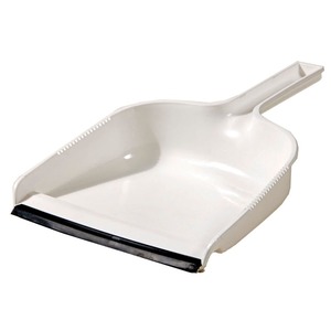 Hillbrush Dustpan White Plastic 320x226mm