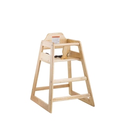 Tablecraft Natural High Chair (Assembled) 51x48x68cm
