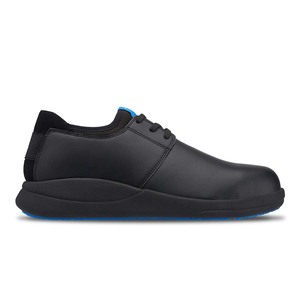 WearerTech Custom Pro Relieve Black Microfibre Unisex Lace Up Shoe With Safety Toe