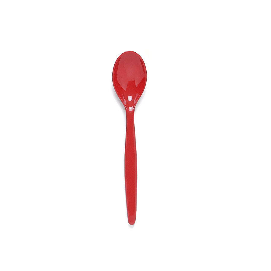 Polycarbonate Teaspoon Red 14.5cm