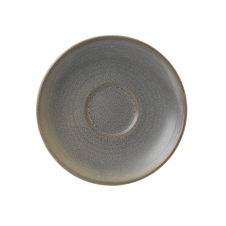 Dudson Evo Vitrified Stoneware Granite Saucer 16.2cm
