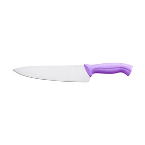 Prepara Cooks Knife 8.5in Stainless Steel Blade Purple Handle