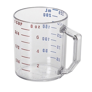 Cambro Measuring Cup 225ml Clear Polycarbonate