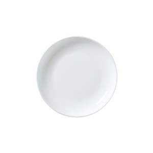 William Edwards Coupe White Bone China Round Butter Dish 11cm
