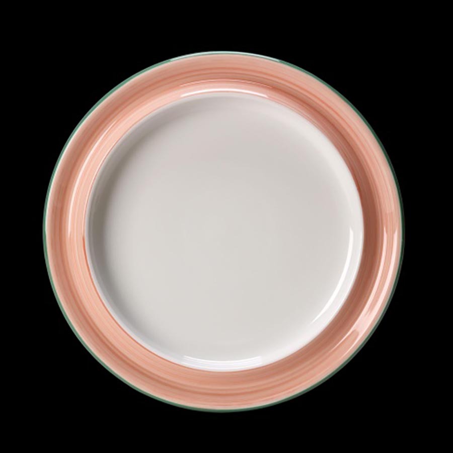 Steelite Freedon Vitrified Porcelain Pink Round Plate 10 Inch 25cm