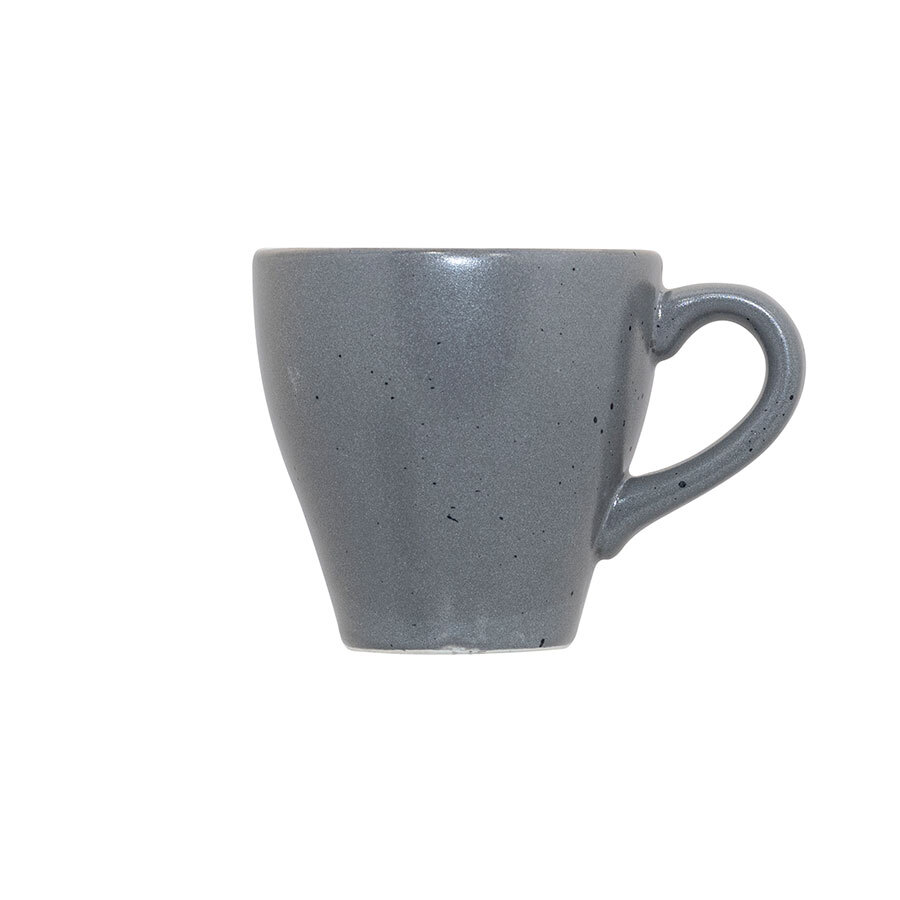 Artisan Pebble Vitrified Fine China Grey Espresso Cup 7cl 2.5oz