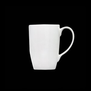 Crème Monet Vitrified Porcelain White Mug 35cl 12oz