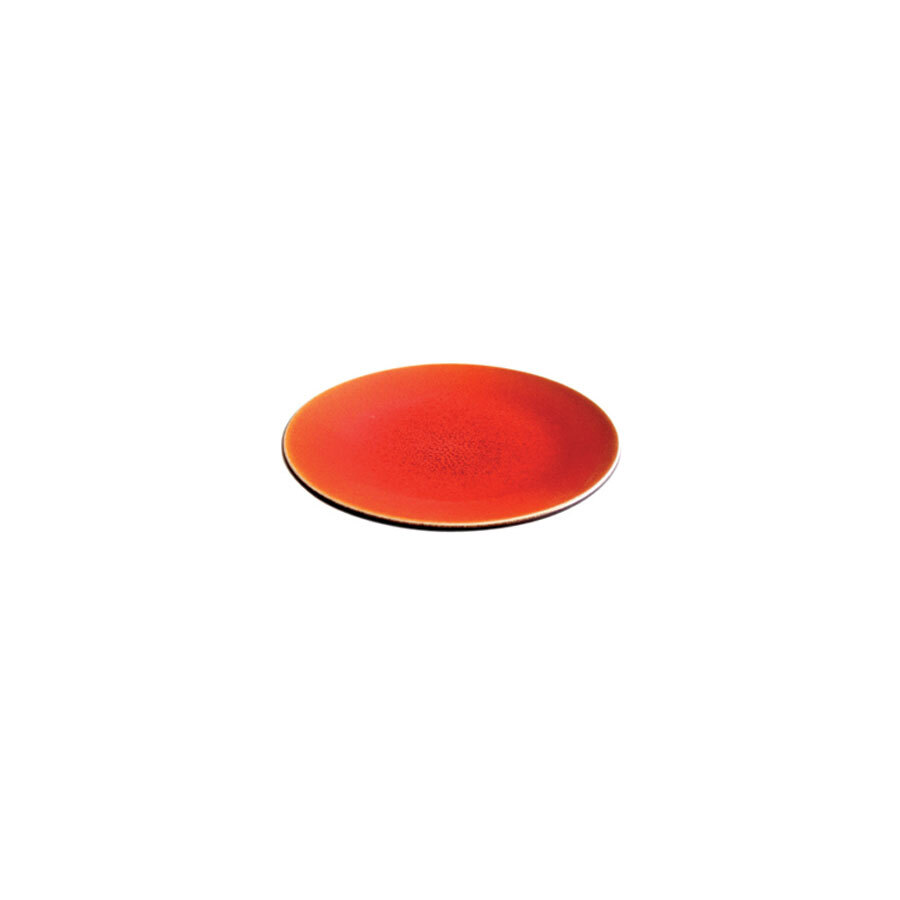 Jars Tourron Stoneware Orange Round Plate 32.5cm