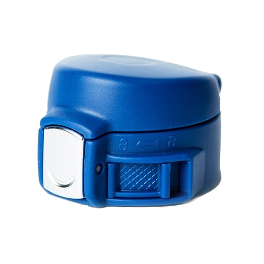 Blue sports cap for copolyester water bottle