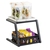 TableCraft Small Black Powder Coated Grab & Go Two Tiered 1/2 Gastronorm Frame 38.5x38.5x33cm
