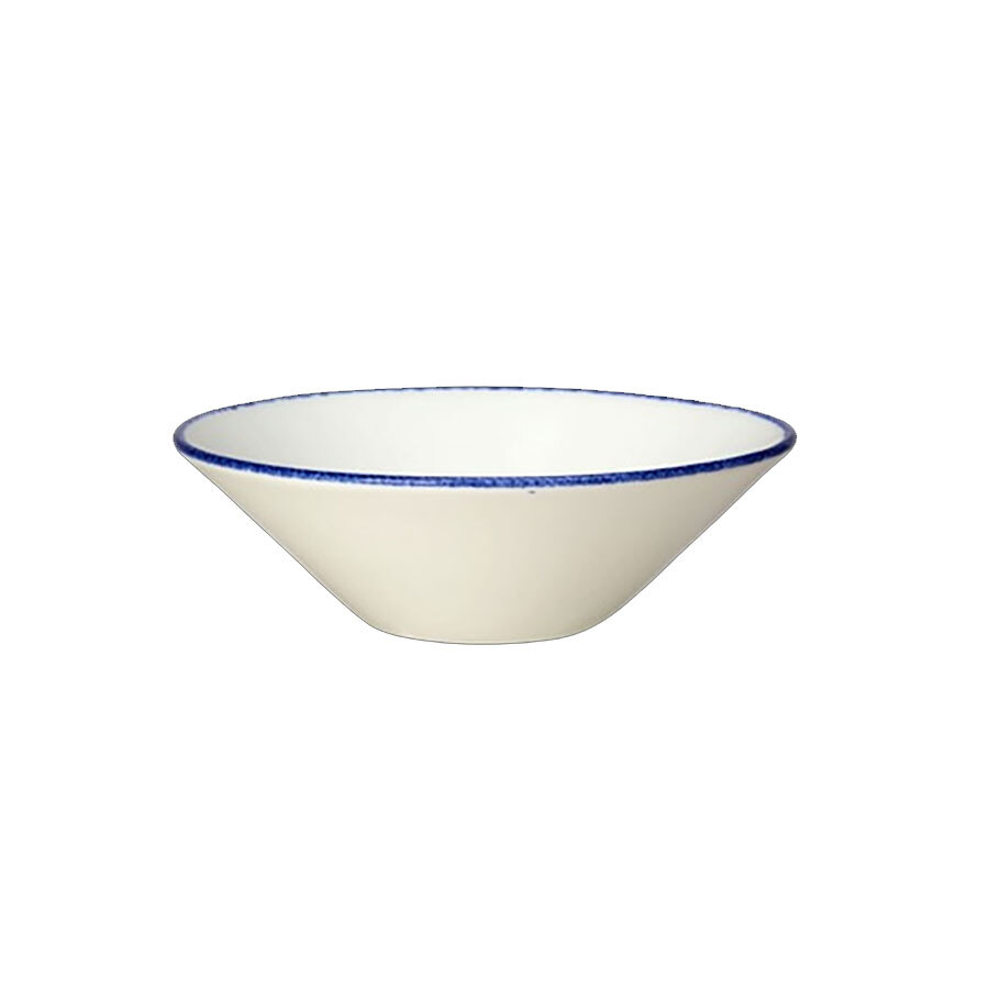 Steelite Blue Dapple Vitrified Porcelain Round Essence Bowl 14cm 34cl