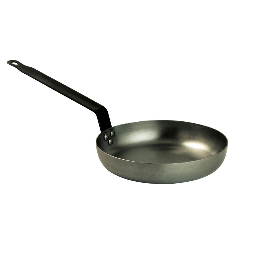 Omelette Pan Black Iron 26cm 10in