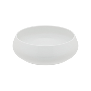 Guy Degrenne Gourmet Stoneware White Round Deep Casserole Plate 17.5cm 140cl