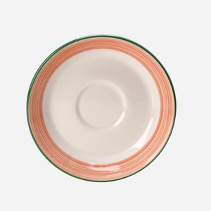 Steelite Rio Vitrified Porcelain Round Pink Slimline Saucer 15.25cm