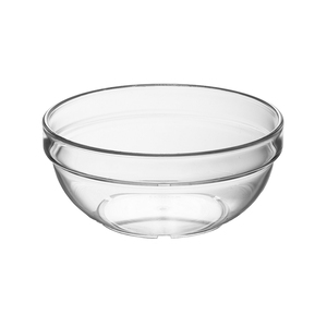 Harfield Polycarbonate Clear Round Dish 11cm 300ml