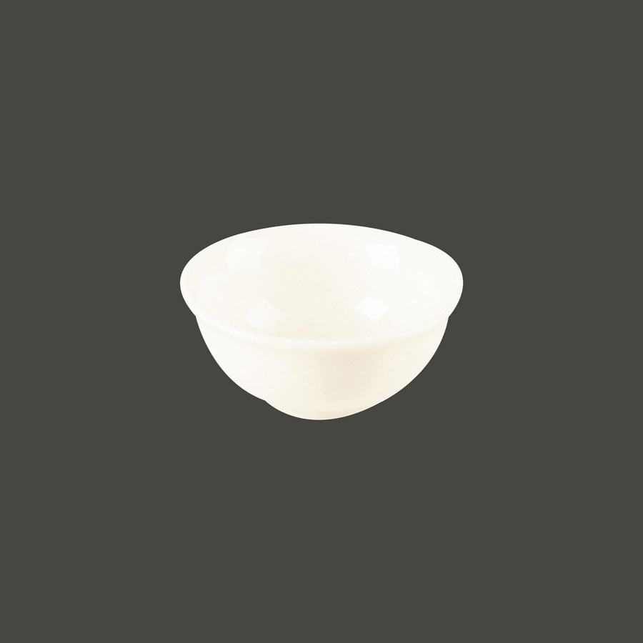 Rak Nano Vitrified Porcelain White Round Bowl 12cm