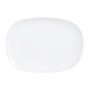 Arcoroc Evolutions Opal White Rectangular Plate 34x24cm