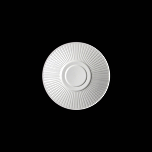 Steelite Willow Vitrified Porcelain White Round Saucer 15.25cm 6 Inch