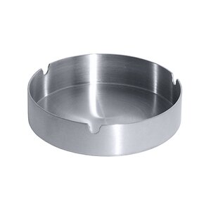 Contacto Ashtray 18/10 Stainless Steel 10x3cm
