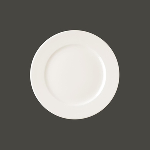 Rak Banquet Vitrified Porcelain White Round Flat Plate 27cm