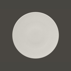Rak Neofusion Vitrified Porcelain White Round Flat Plate 29cm