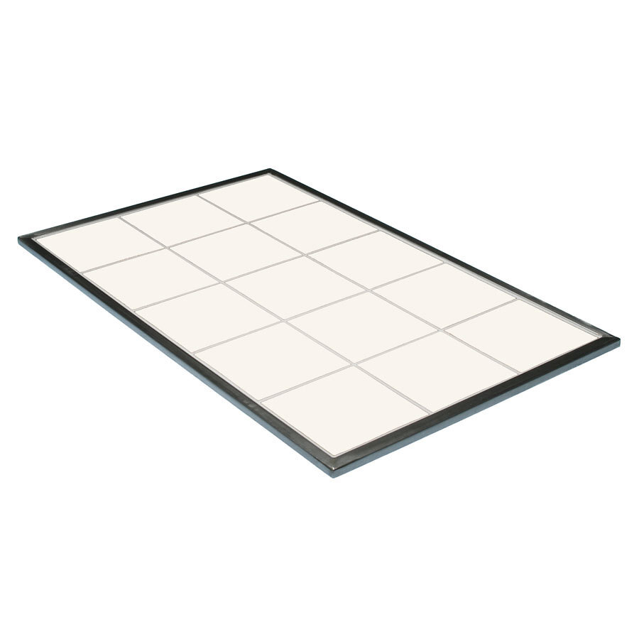 Hot Tile Ceramic White 1/1 Size Gastronorm
