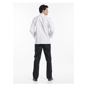 Chaud Devant Classic Unisex White Polycotton Long Sleeve Press Stud Chef Jacket