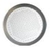 Pizza Pan 14in 383/357mm 19mm (H) Silver Anodized Perforated