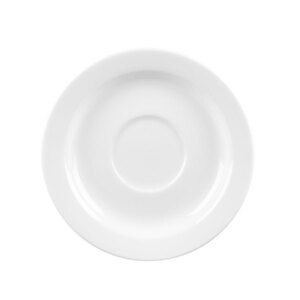 Churchill Profile Vitrified Porcelain White Round Saucer 15cm
