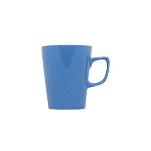 Superwhite Café Porcelain Sky Blue Latte Mug 34cl 12oz