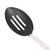KitchenCraft Stainless Steel Handled Non-Stick NylonOval Slotted Spoon 33x7cm