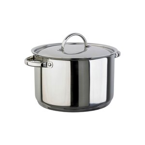 Prepara Stewpan Light Duty Stainless Steel 2ltr 18cm With Lid