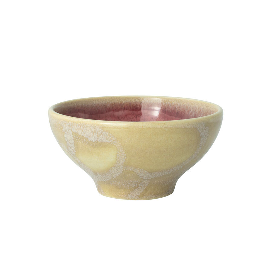Steelite Aurora Vitrified Porcelain Vesuvius Rose Round Quartz Tulip Bowl 10cm