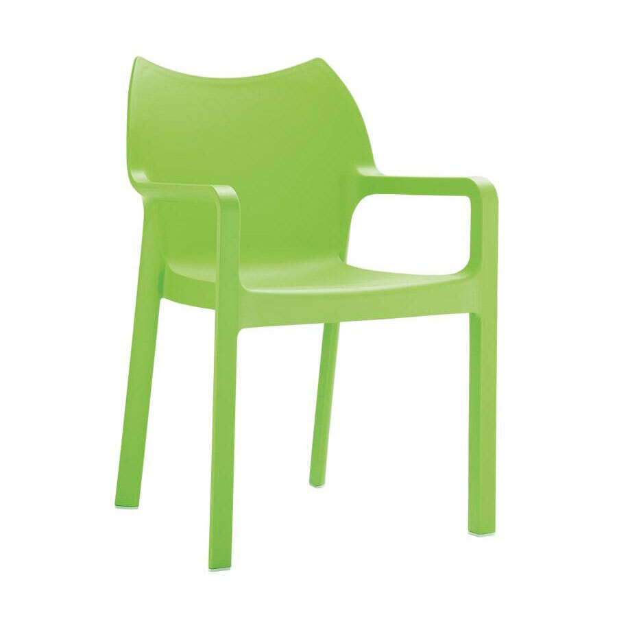 ZAP PEAK Armchair - Tropical Green - set of 4