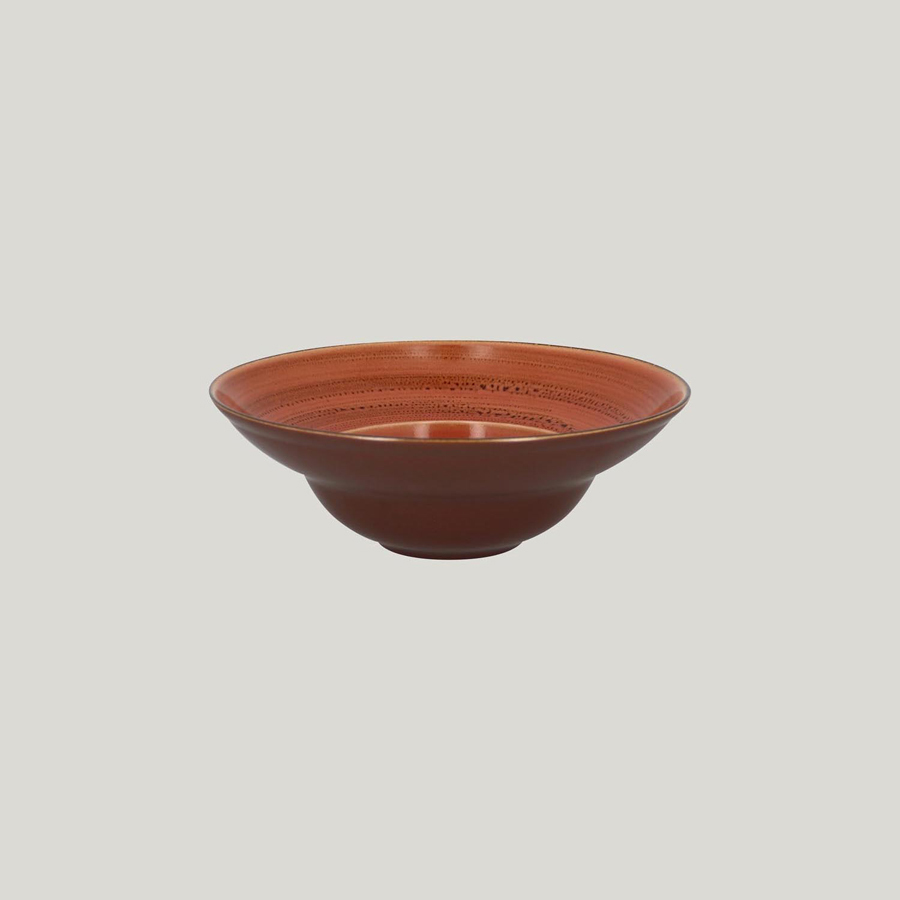 Twirl Xdeep Round Plate Coral 26cm 48cl