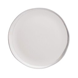 Jars Reflets D'Argent Blanc White Plate 20cm