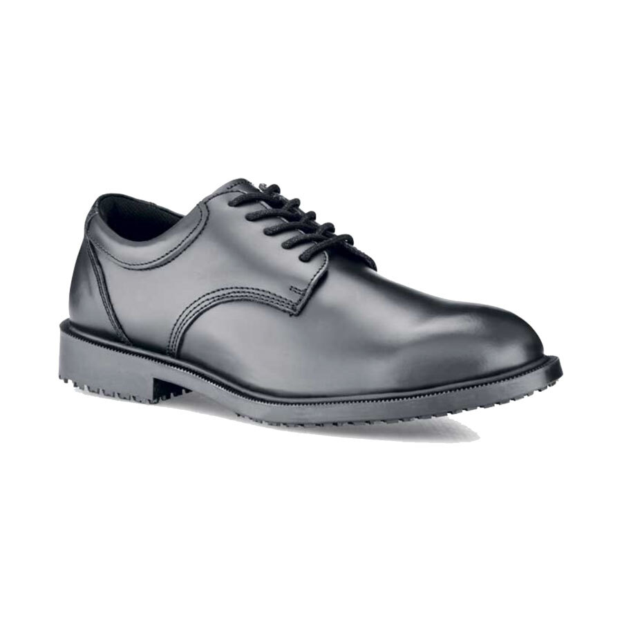 Shoes For Crews Cambridge II Black Leather Antislip Mens Formal Lace Up Shoe