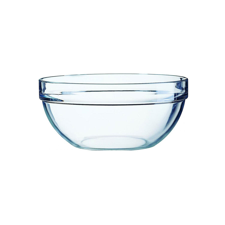 Arcoroc Empilable Toughened Stackable Round Glass Bowl 23cm 2.6 Litre