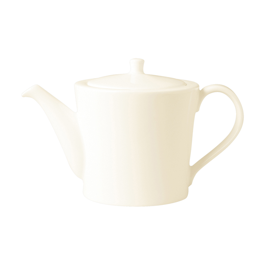 Rak Ivoris Finedine Vitrified Porcelain White Replacement Lid For Teapot 40cl