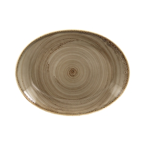 Twirl Oval Platteralga L 32cm W 23cm