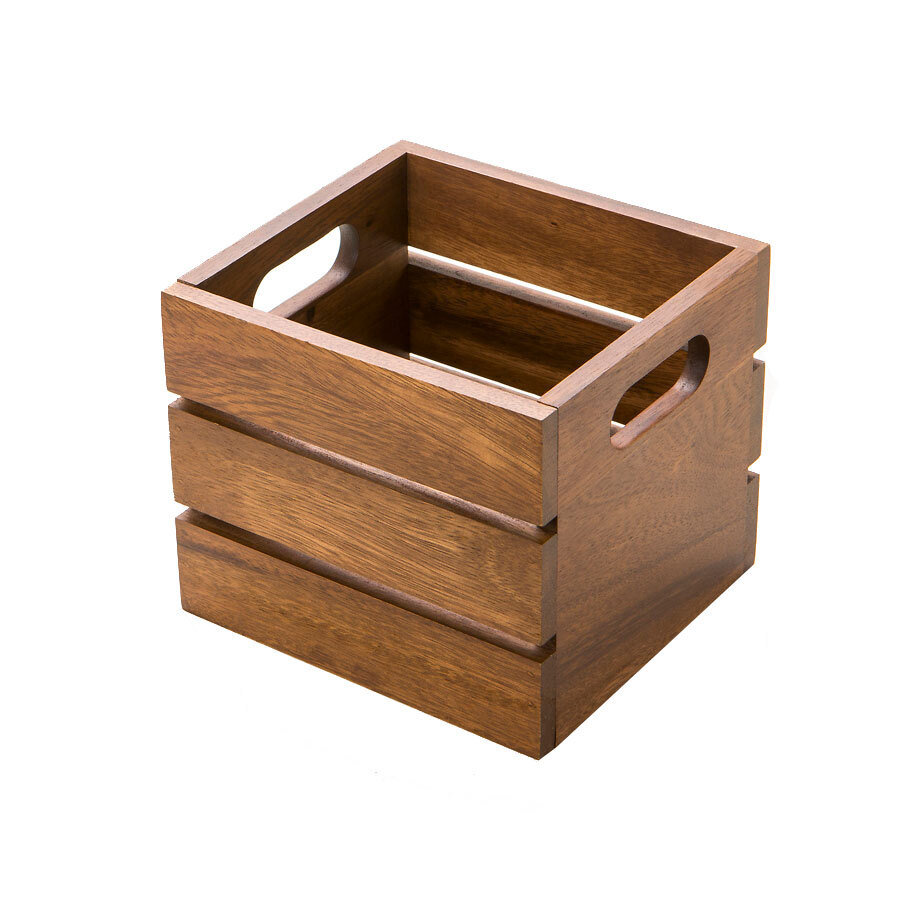 Rafters Elevate Acacia Crate