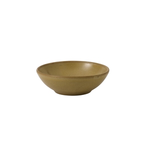 Churchill Nourish Vitrified Porcelain Petra Sand Round Contour Shallow Bowl 11.6cm 7oz