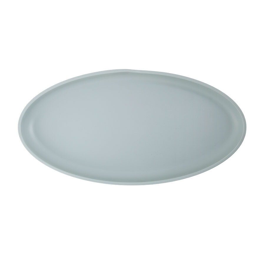 Creative Copenhagen Melamine Matte Jade Oval Dish 400x200x35mm