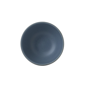 Churchill Nourish Vitrified Porcelain Oslo Blue Round Contour Deep Bowl 15.5x7cm 77cl 26oz