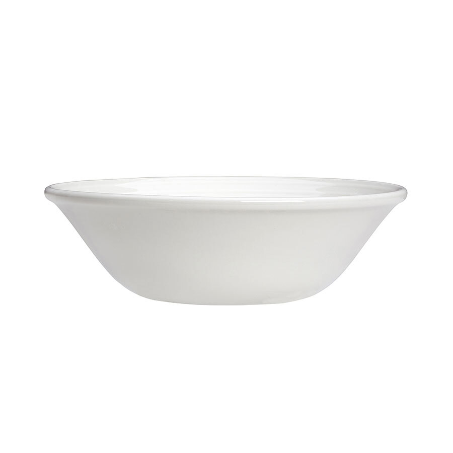 Steelite Bead Vitrified Porcelain White Round Oatmeal Bowl 16.5cm