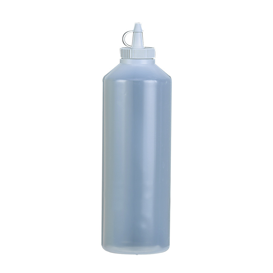 Sauce Bottle Clear Plastic 100cl